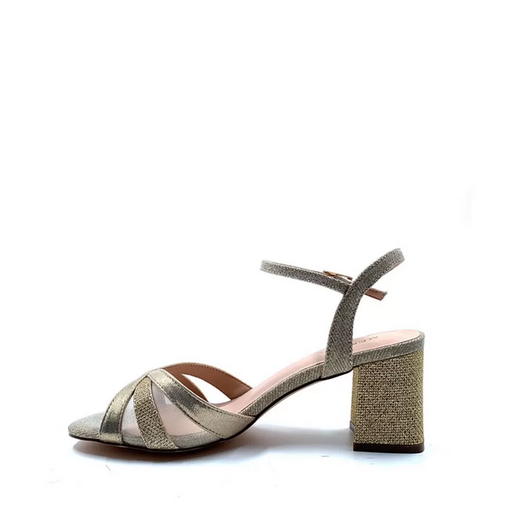 Γυναικεία Πέδιλα 23705 0000 Χρυσό Πλατίνας (Gold)