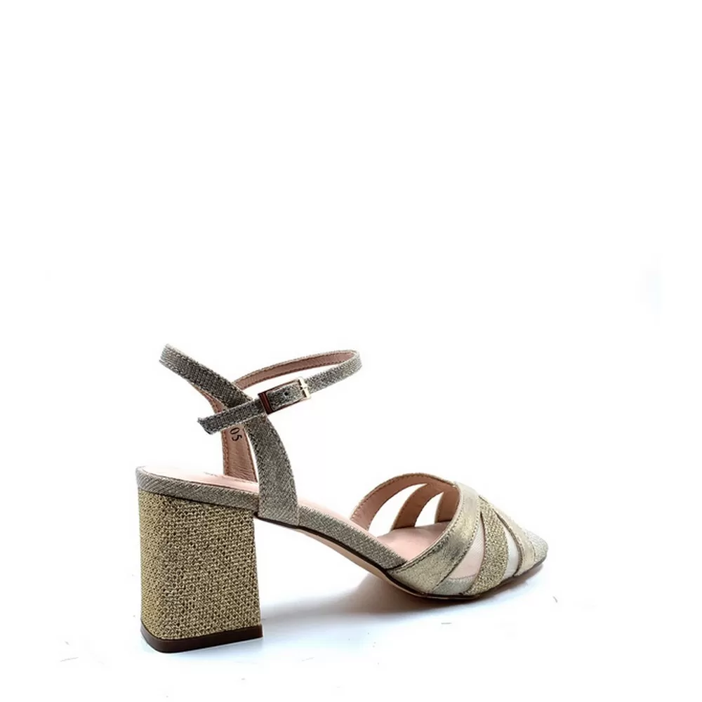 Γυναικεία Πέδιλα 23705 0000 Χρυσό Πλατίνας (Gold)