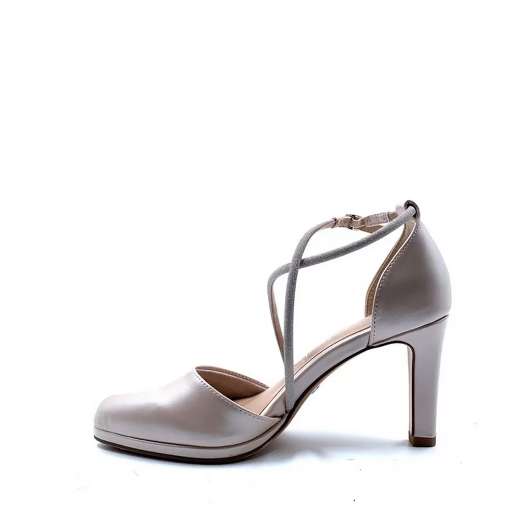 Γυναικείες Γόβες 1-24408-20 593 σε Ροζ Πέρλας Χρωματισμό (Rose Pearl)