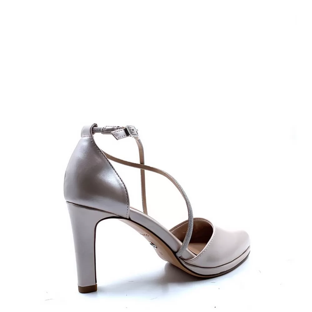 Γυναικείες Γόβες 1-24408-20 593 σε Ροζ Πέρλας Χρωματισμό (Rose Pearl)