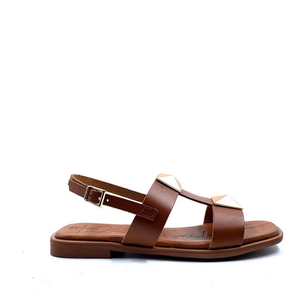 Γυναικεία Ανατομικά Flatforms 5159 Καφέ (Roble)