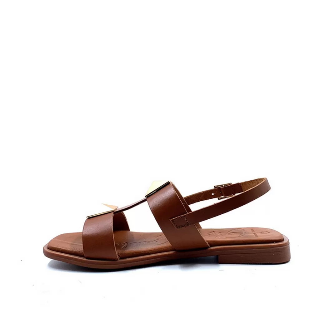 Γυναικεία Ανατομικά Flatforms 5159 Καφέ (Roble)