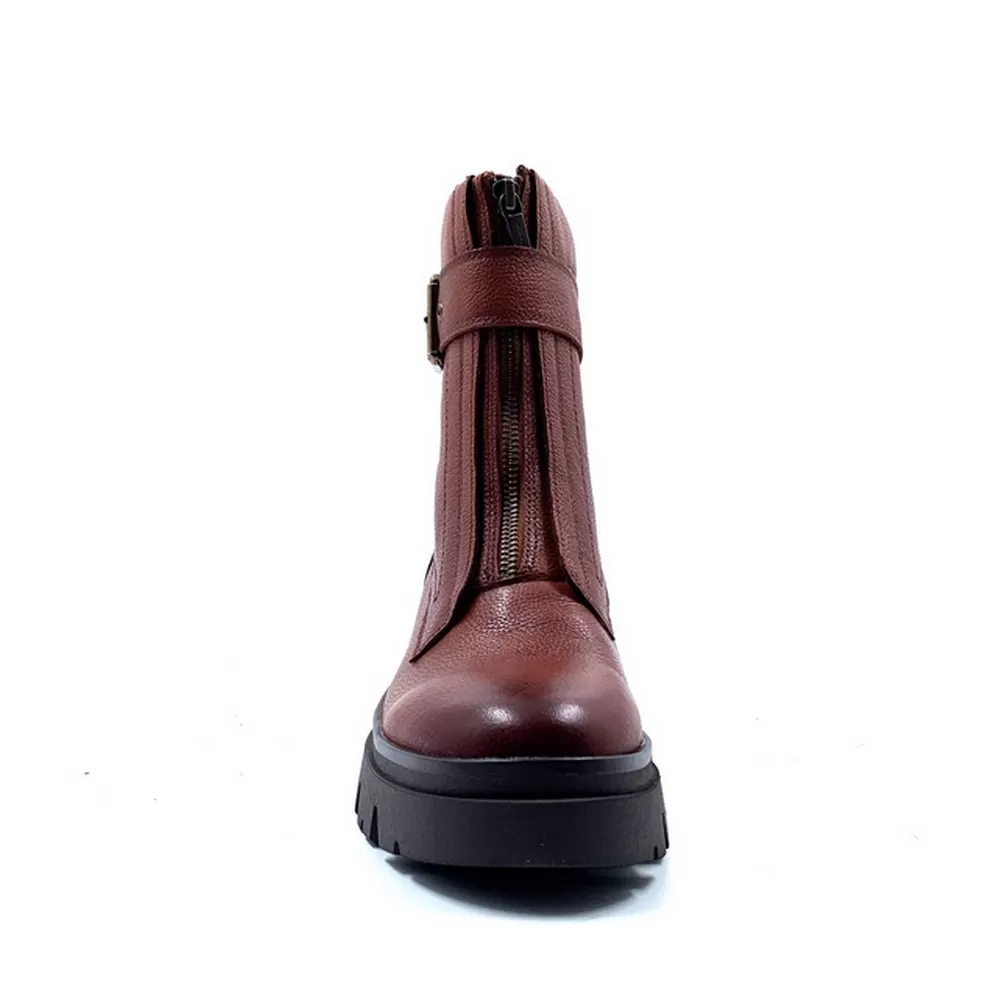 Γυναικεία Ανατομικά Αρβυλάκια 8-85416-41-305 Cognac