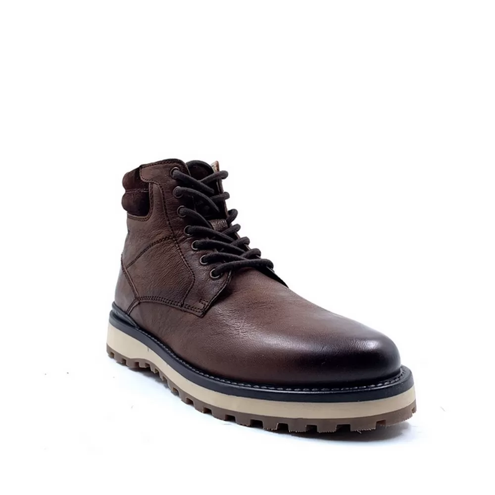 Ανδρικά Δερμάτινα Μποτάκια 5-16216-41 305  Cognac