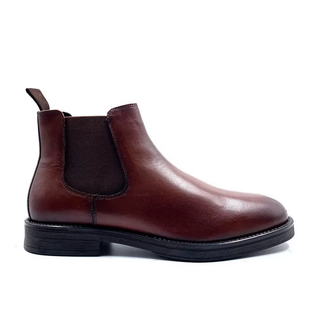Ανδρικά Μποτάκια chelsea 5-15300-41 300   Brown