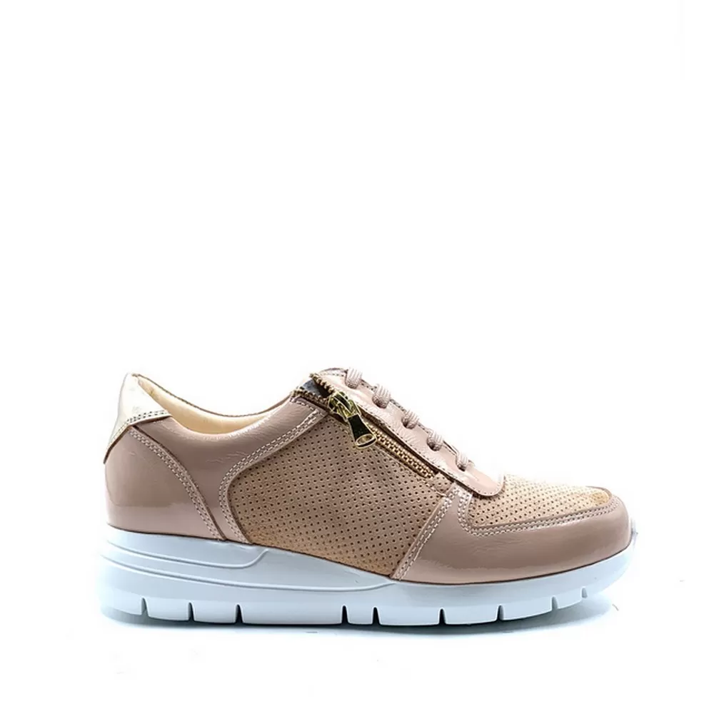 Γυναικεία Ανατομικά Sneakers 7256-1305 Nude