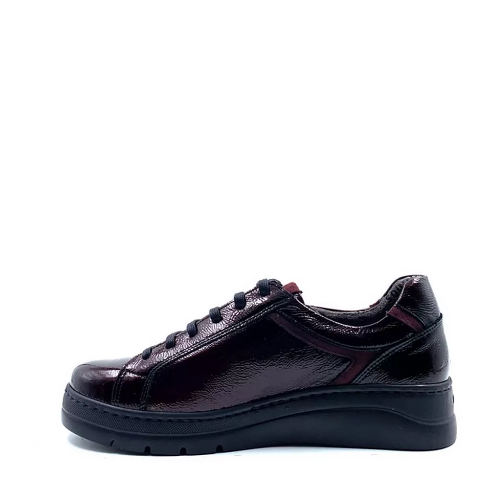 Γυναικέια Ανατομικά Sneakers Pompas F1666 Bordo