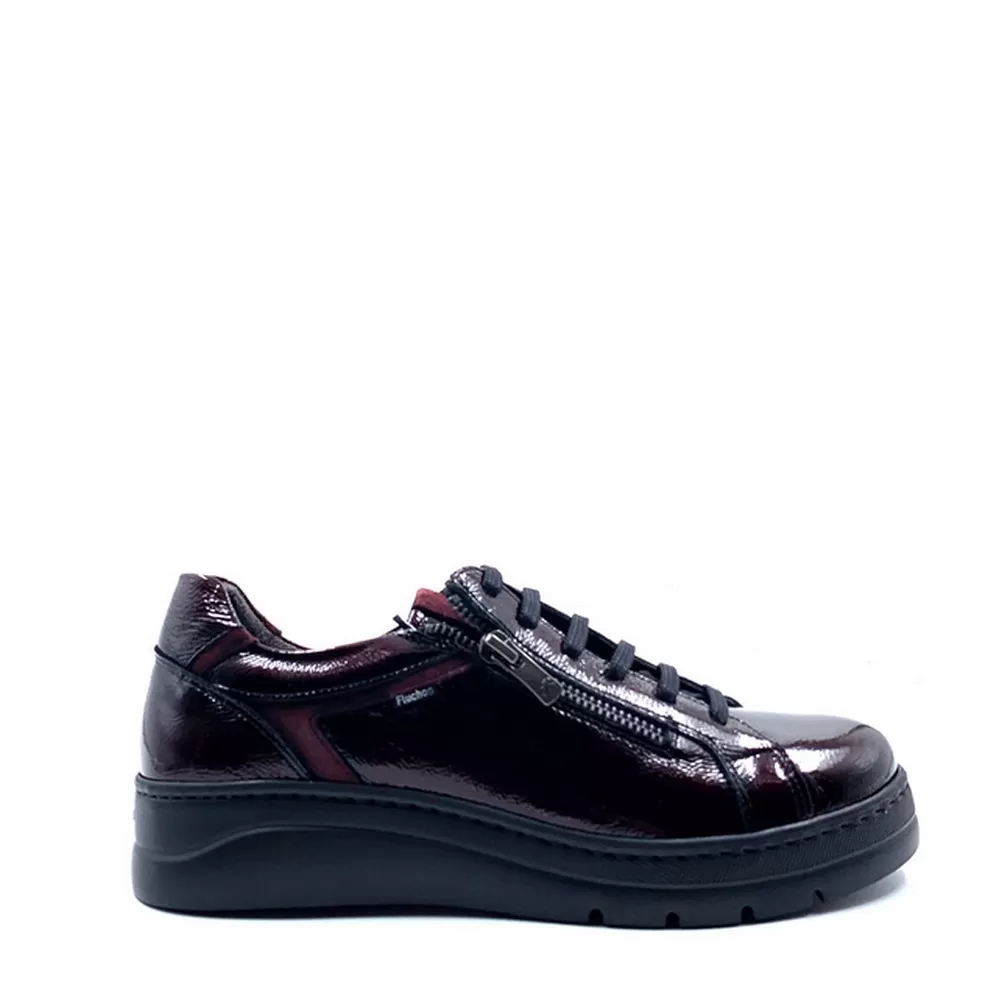 Γυναικέια Ανατομικά Sneakers Pompas F1666 Bordo