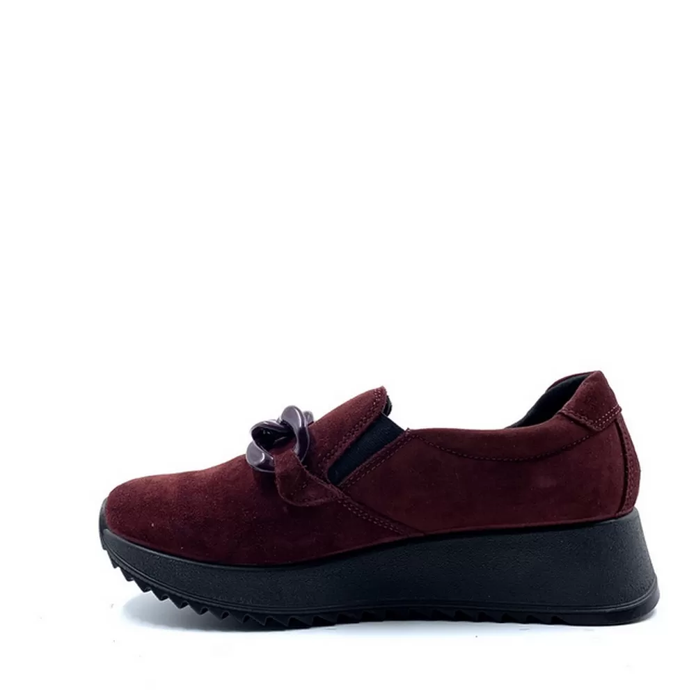 Γυναικεία Ανατομικά  Loafers IMA 457350  Bordo