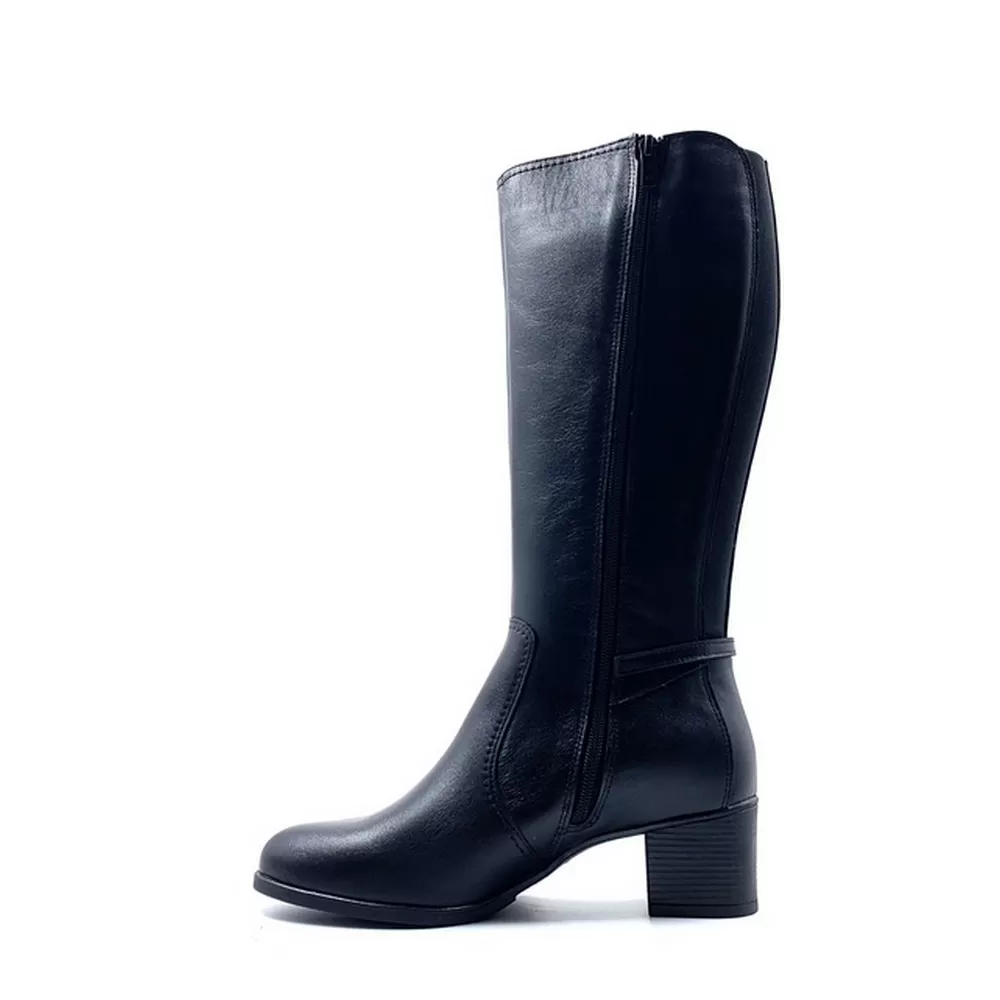 Γυναικείες Μπότες με Λάστιχο  7442 1028 Black