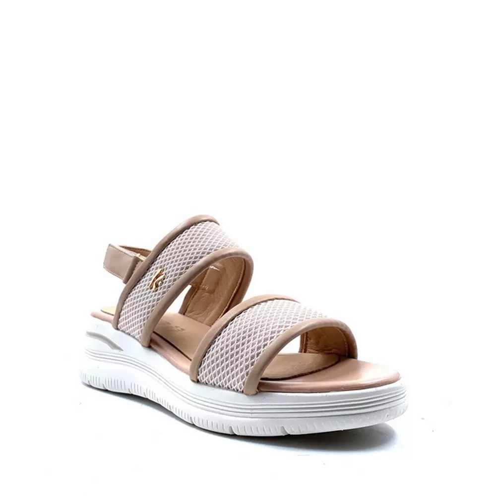 Γυναικείες Πλατφόρμες K-11111 9957 Beige