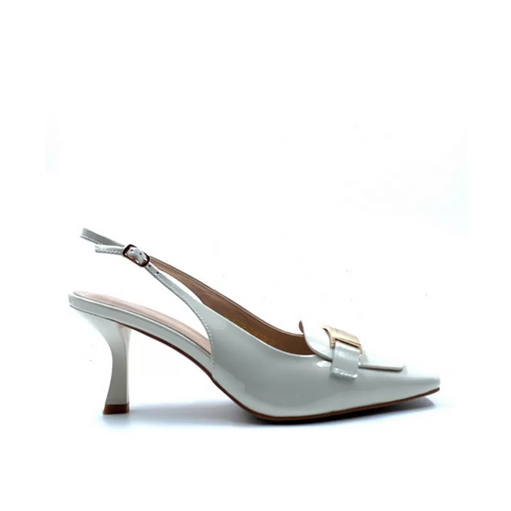 Γυναικείες Γόβες Λουστρίνι Am4c225-66 Beige
