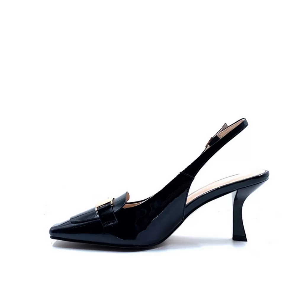 Γόβες Γυναικείες  Λουστρίνι Am4c225-66 Black