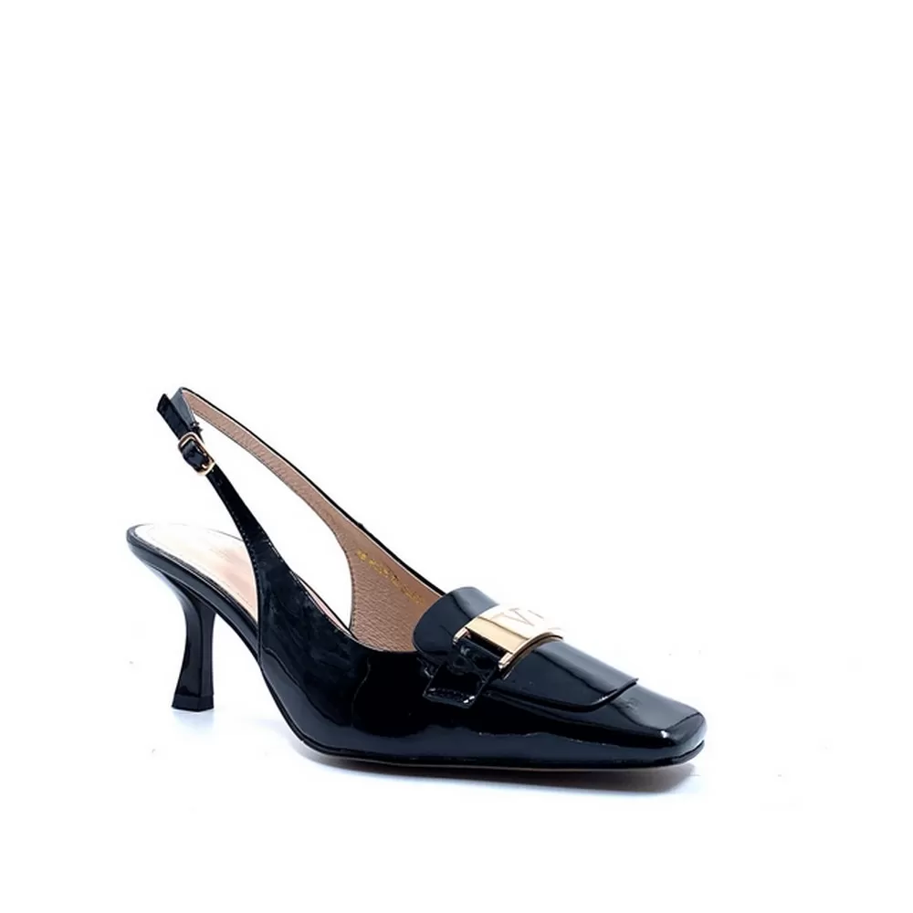 Γόβες Γυναικείες  Λουστρίνι Am4c225-66 Black