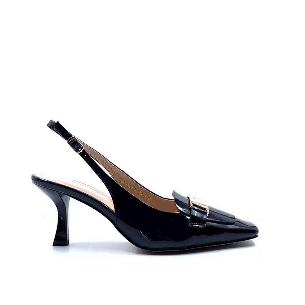 Γόβες Γυναικείες  Λουστρίνι Am4c225-66 Black