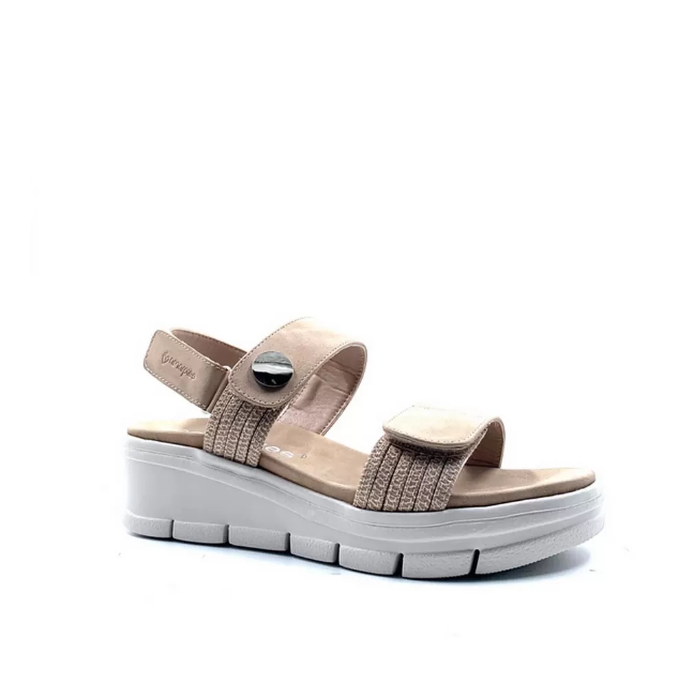Γυναικεία Σανδάλια Abz23505 Beige