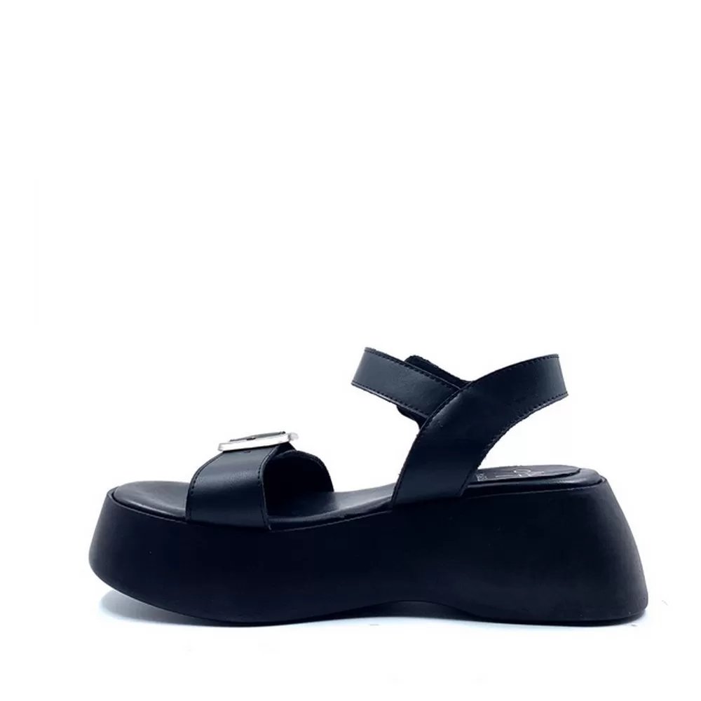 Γυναικείες Πλατφόρμες Δερμάτινες 280 Black