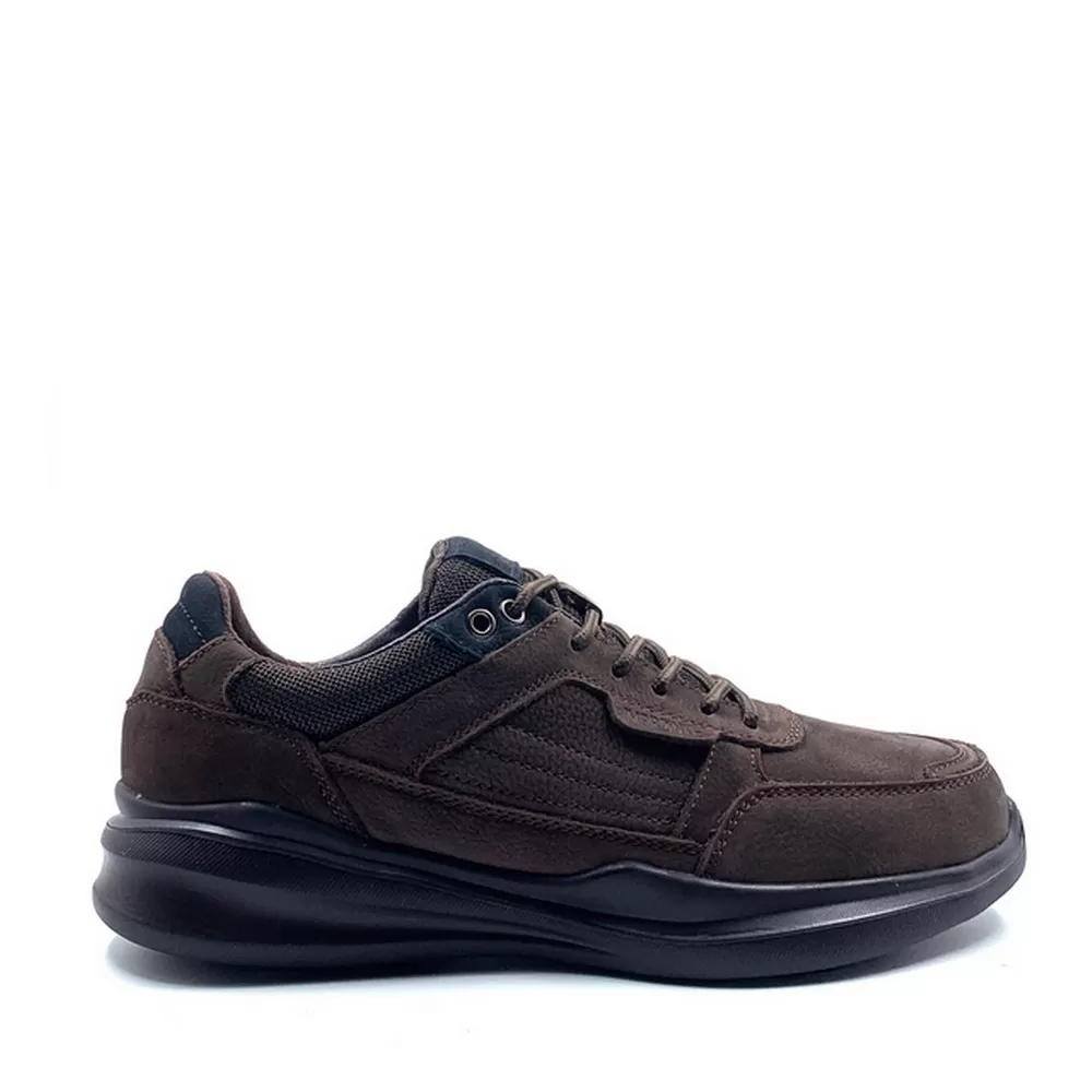 Ανδρικά Sneakers San Polo IM52032  Καφέ Δέρμα