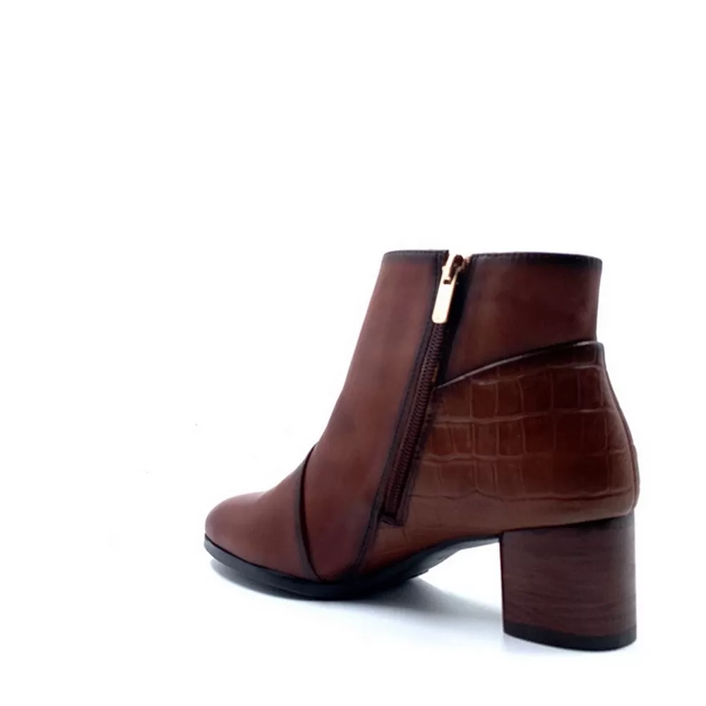 Γυναικεία Ankle Μποτάκια Calafat W1z-8575c1 Cuero