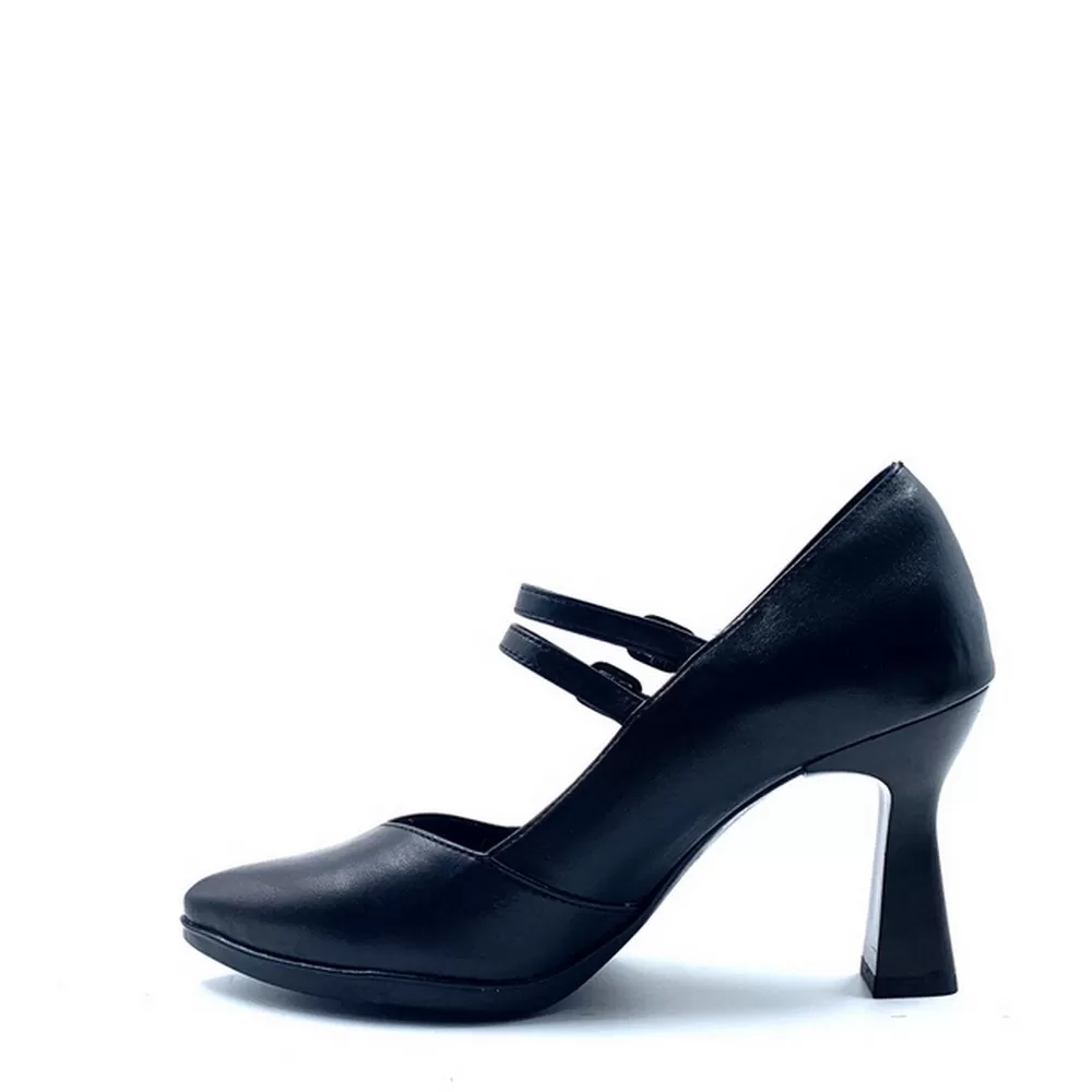 Γυναικείες Ανατομικές Γόβες με Μπαρέτα Saga9 Black