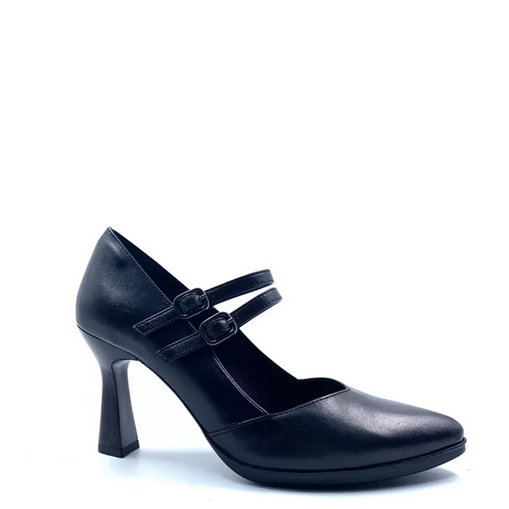 Γυναικείες Ανατομικές Γόβες με Μπαρέτα Saga9 Black