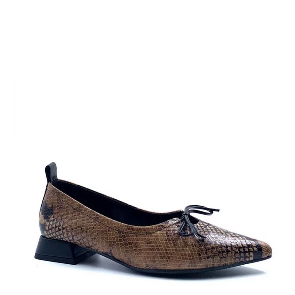 Γυναικείες Ανατομικές Γόβες με δερμάτινο αφρώδες πατάκι Viena12 Taupe