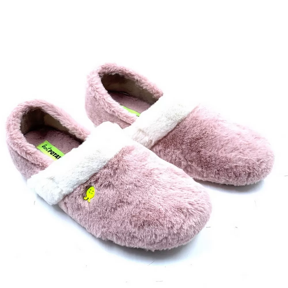 Παντόφλες Ανατομικές από μαλακή Γούνα 76902 Owosso Pink