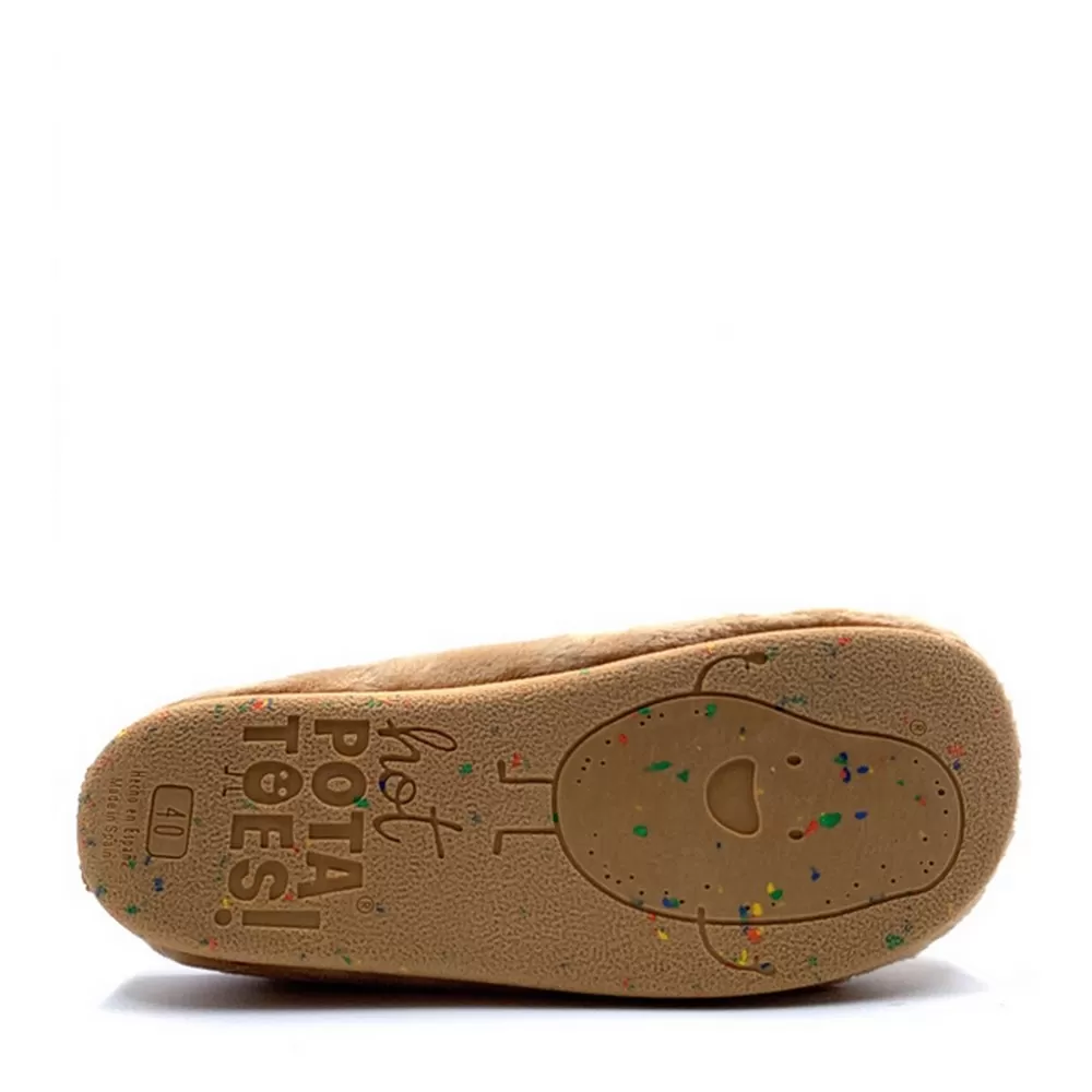 Ανδρικές Παντόφλες Ανατομικές από Μαλακή Γούνα  76952 Marron  PincKney