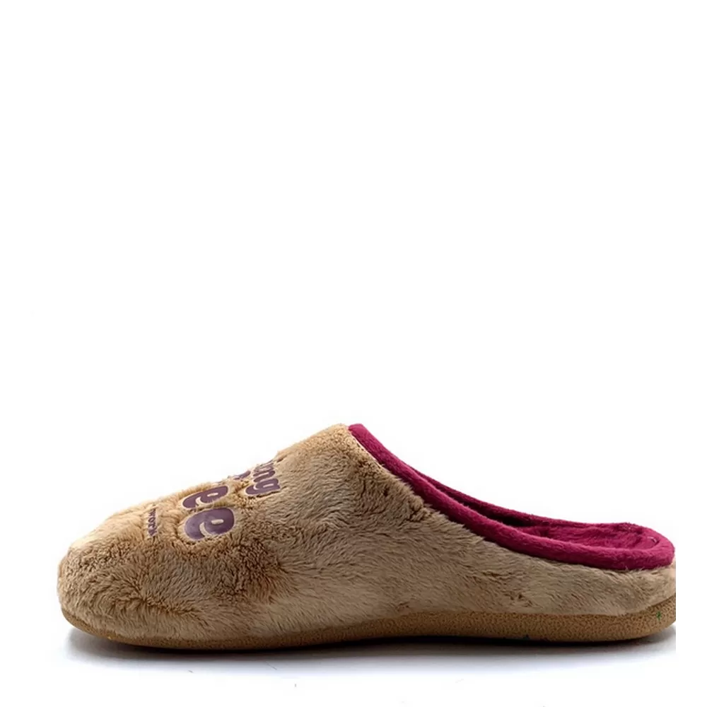 Ανδρικές Παντόφλες Ανατομικές από Μαλακή Γούνα  76952 Marron  PincKney