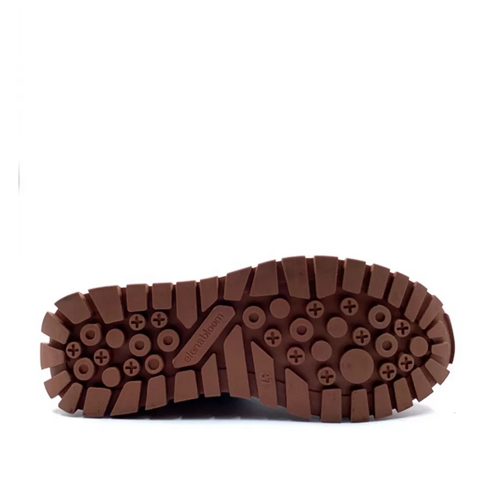 Γυναικεία Δερμά Καστόρι Μποτάκια 25Ε842 σε Καφέ Χρωματισμό Marron