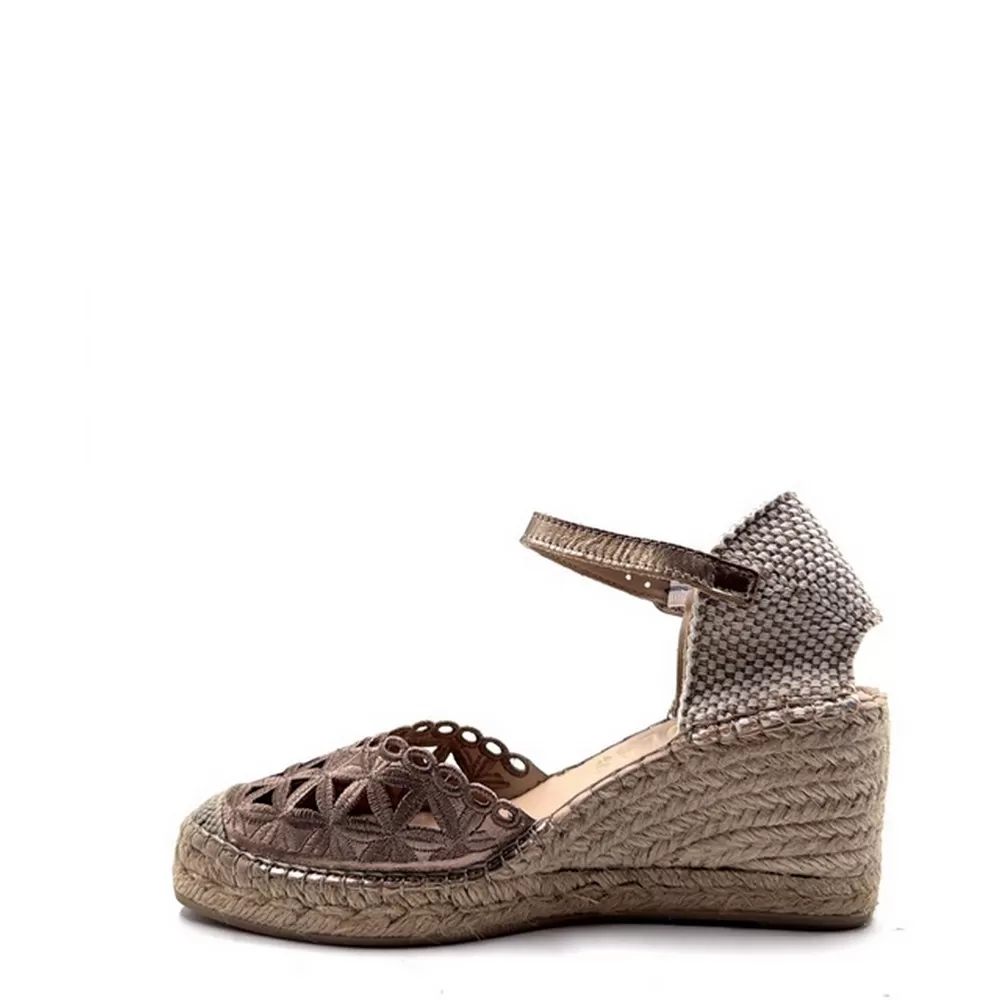 Γυναικείες Εσπαντρίγιες Δέρμα 216534 Stone