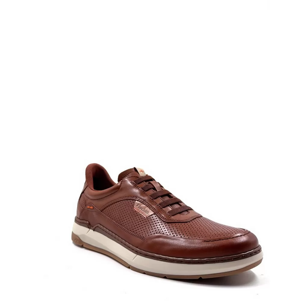 Ανδρικά Ανατομικά Sneakers F2358 σε Κονιάκ Χρωματισμό