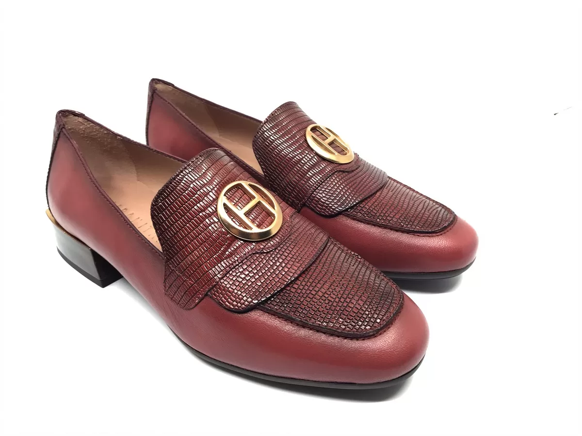 Γυναικεία Loafers Aneto  HI00708 Άργιλος