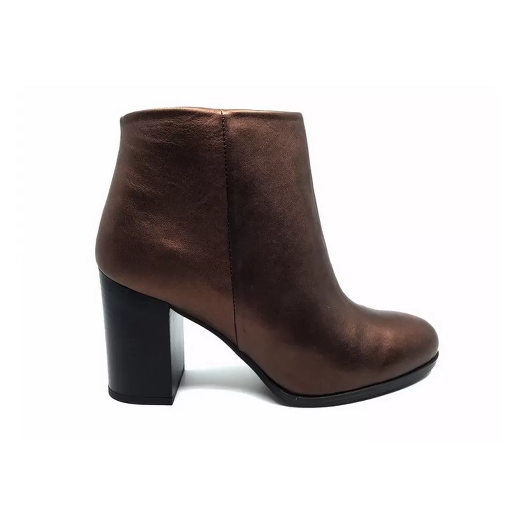 Γυναικεία Μποτάκια Cleopatra  3650 σε Μπρονζέ Χρωματισμό