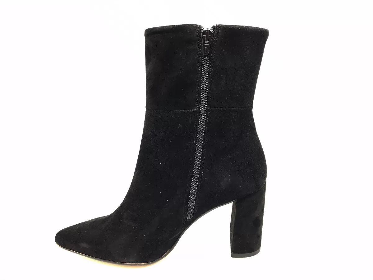 Γυναικεία Μποτάκια Καστόρ AmalfiI 4184 σε Μαύρα Χρωματισμό