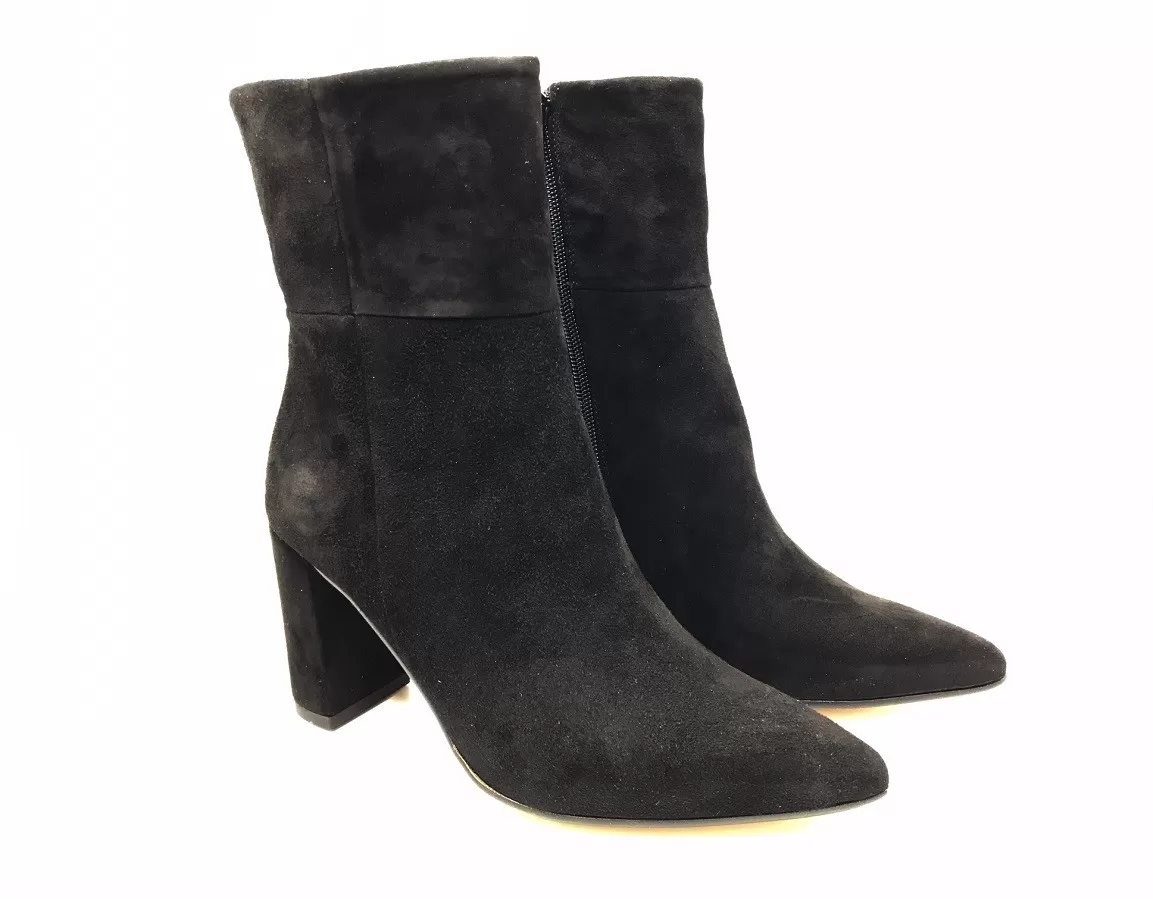 Γυναικεία Μποτάκια Καστόρ AmalfiI 4184 σε Μαύρα Χρωματισμό