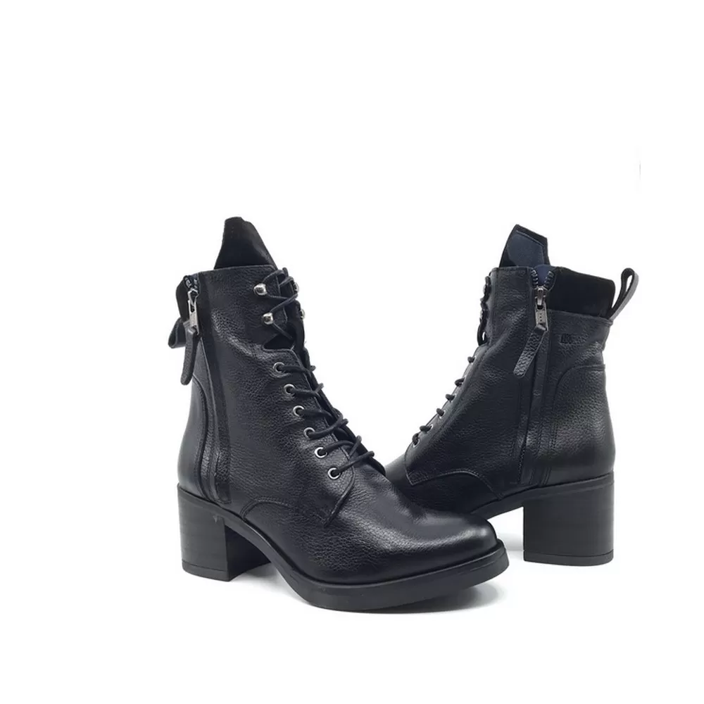 Γυναικεία Μποτάκια  D8325 INDIOS Calf Negro
