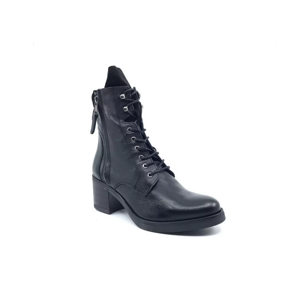 Γυναικεία Μποτάκια  D8325 INDIOS Calf Negro