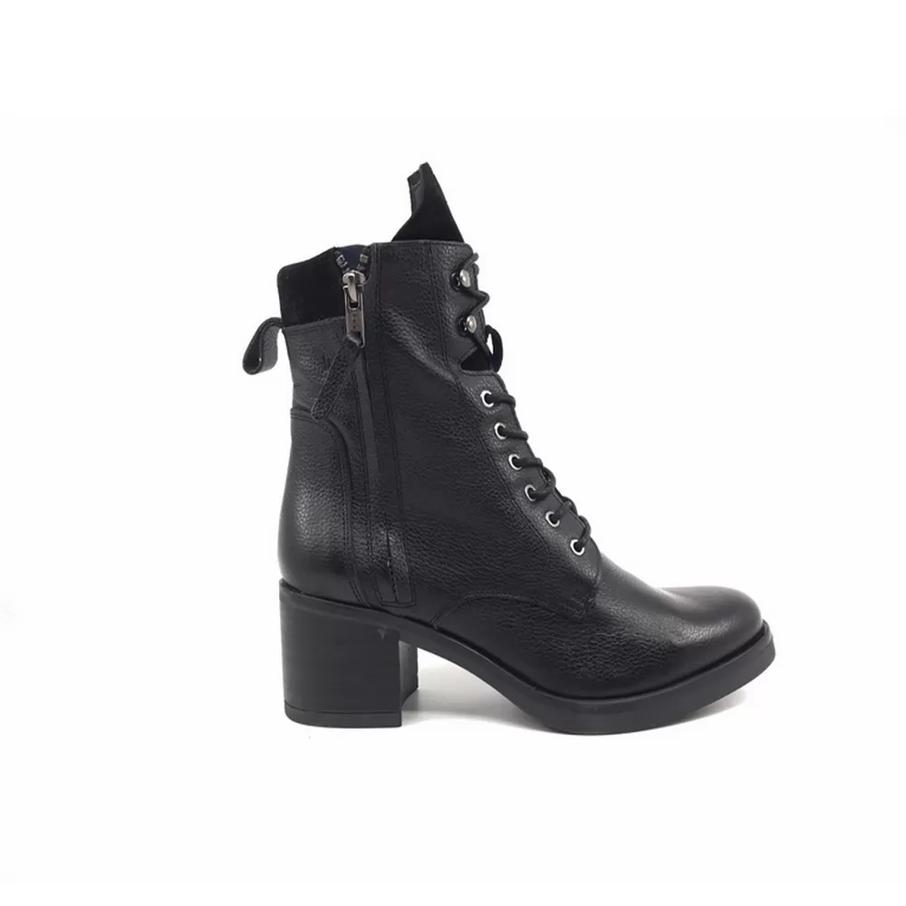 Γυναικεία Μποτάκια  D8325 INDIOS Calf Negro