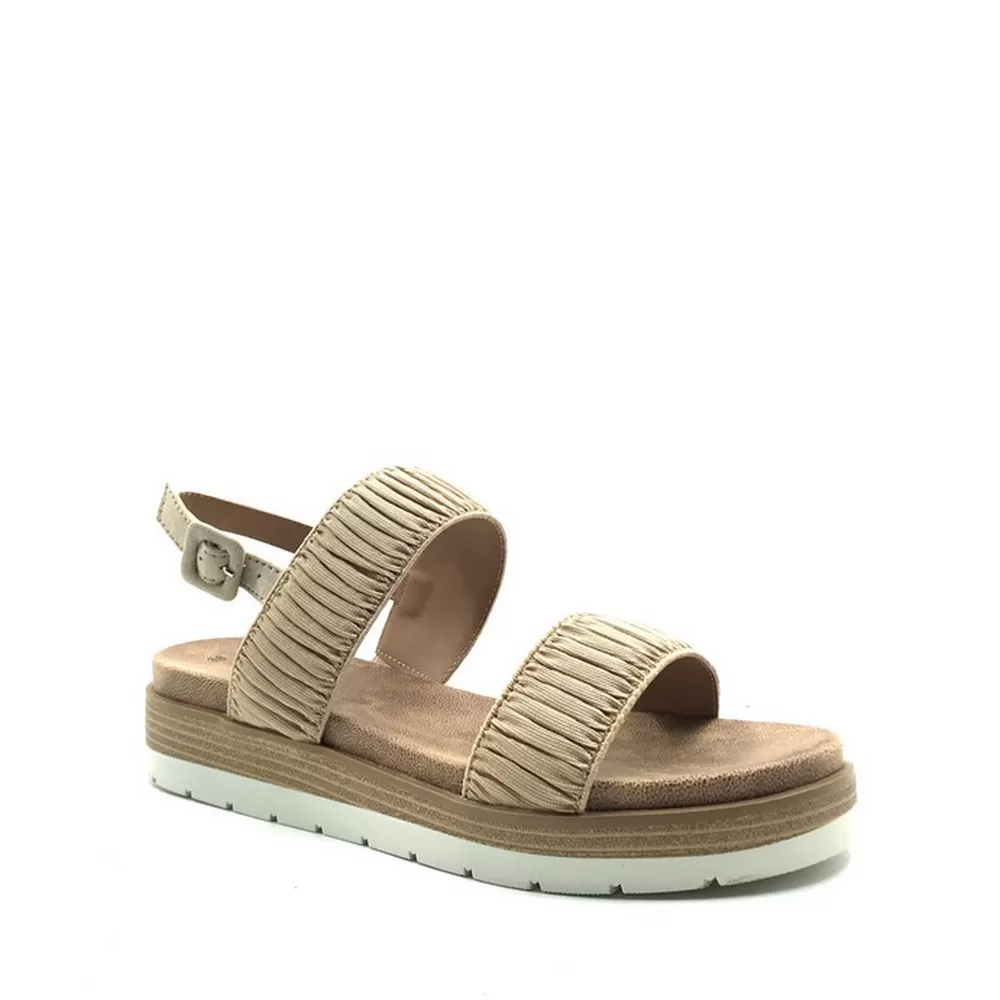 Γυναικεία Πέδιλα 5-28108-28-355 σε Μπεζ Χρωματισμό (Sand)