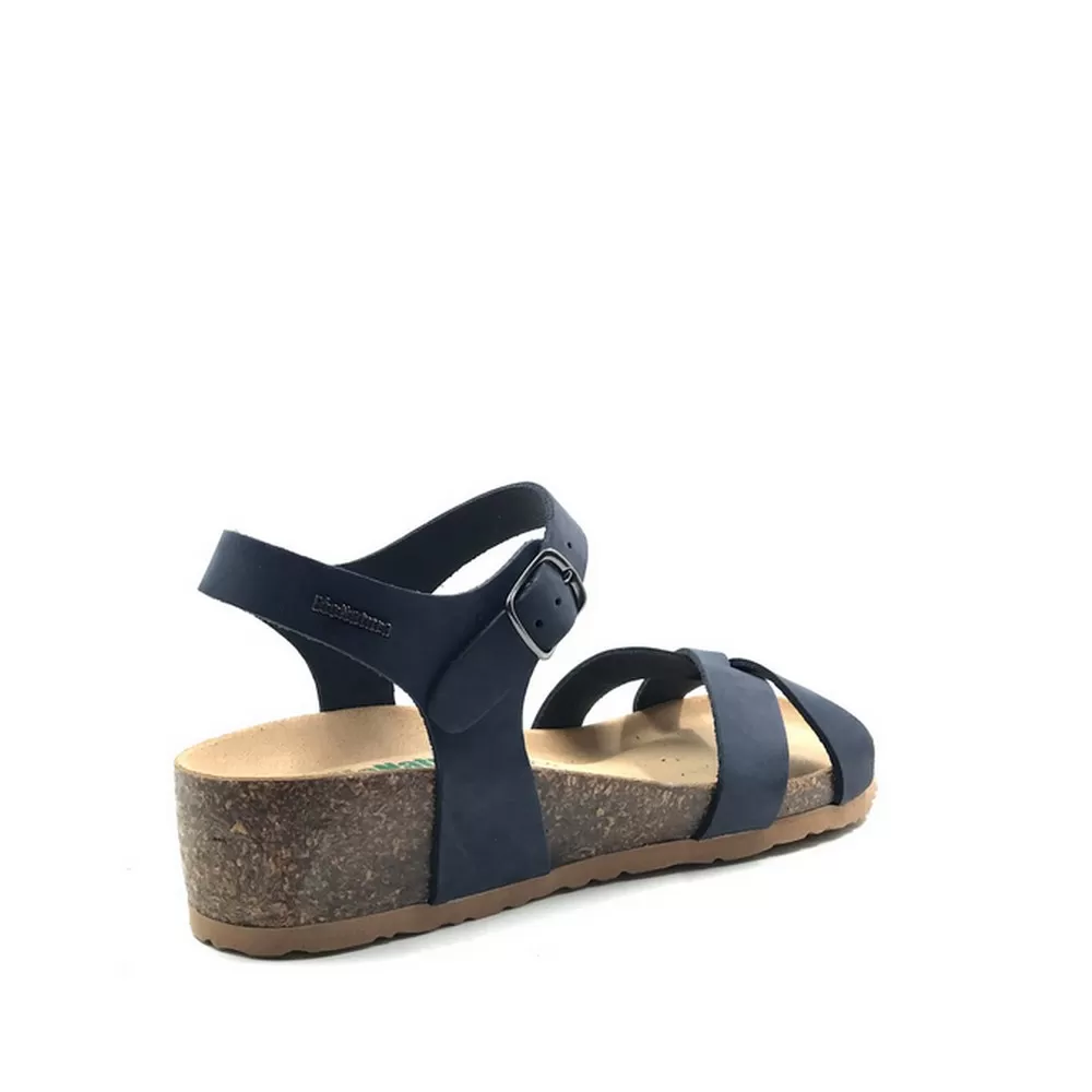 Γυναικείες Πλατφόρμες Ανατομικές Nabuk Fregene12 σε Μπλε Χρωματισμό (Blu Navy)