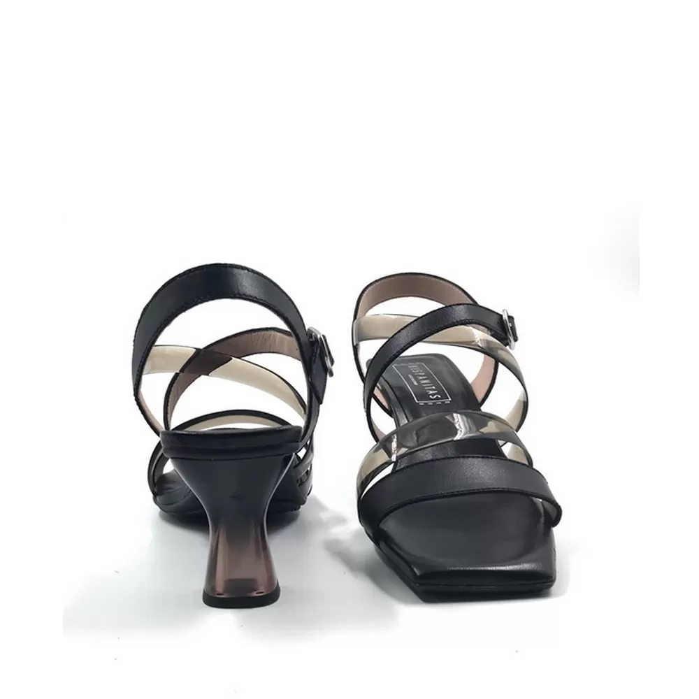 Γυναικεία Πέδιλα Nicola  HV221815 σε Μαύρο Χρωματισμό (SohoBlack)