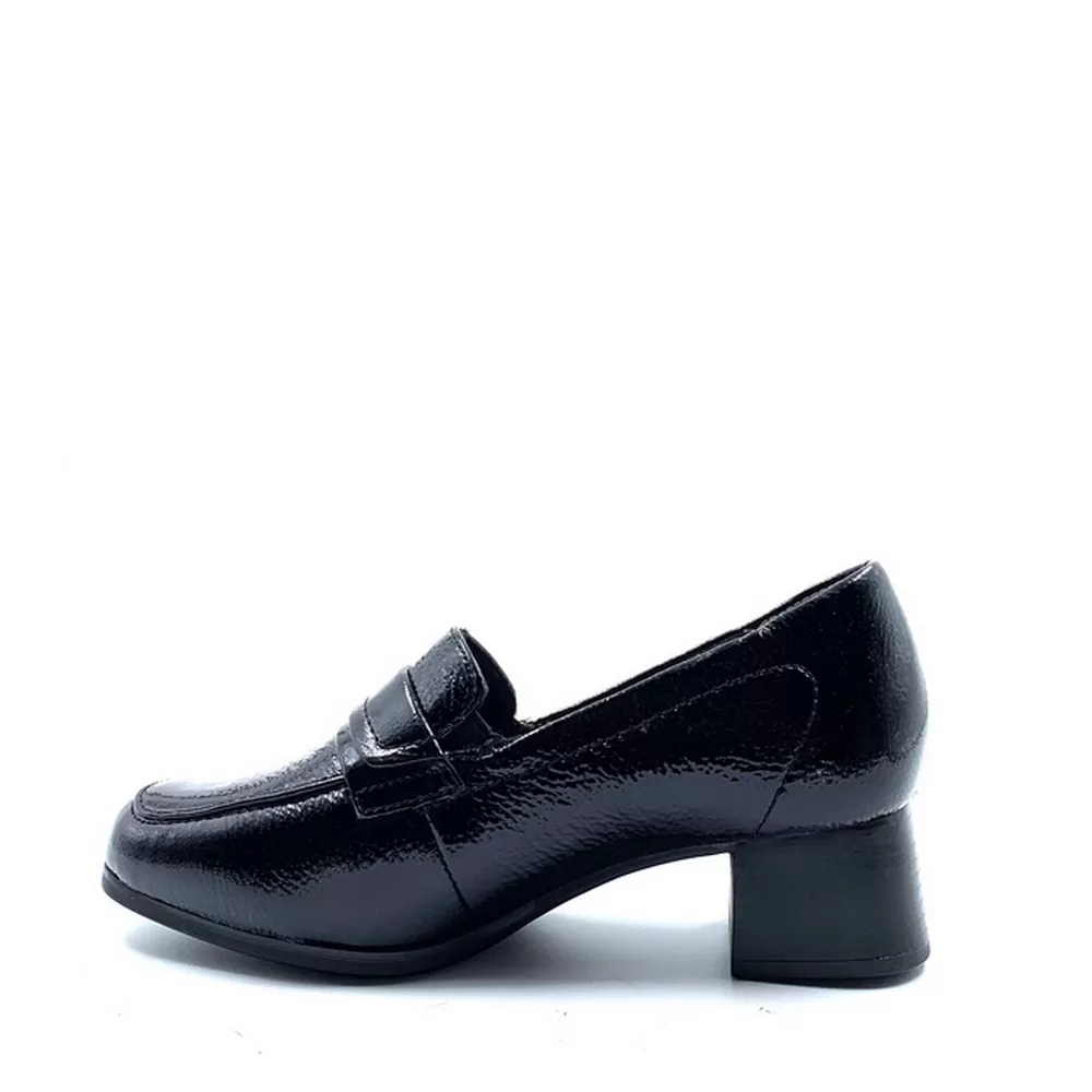 Γυναικείες Γόβες Comfort 8-84302-29 018 σε Μαύρο Λουστρίνι (Black)