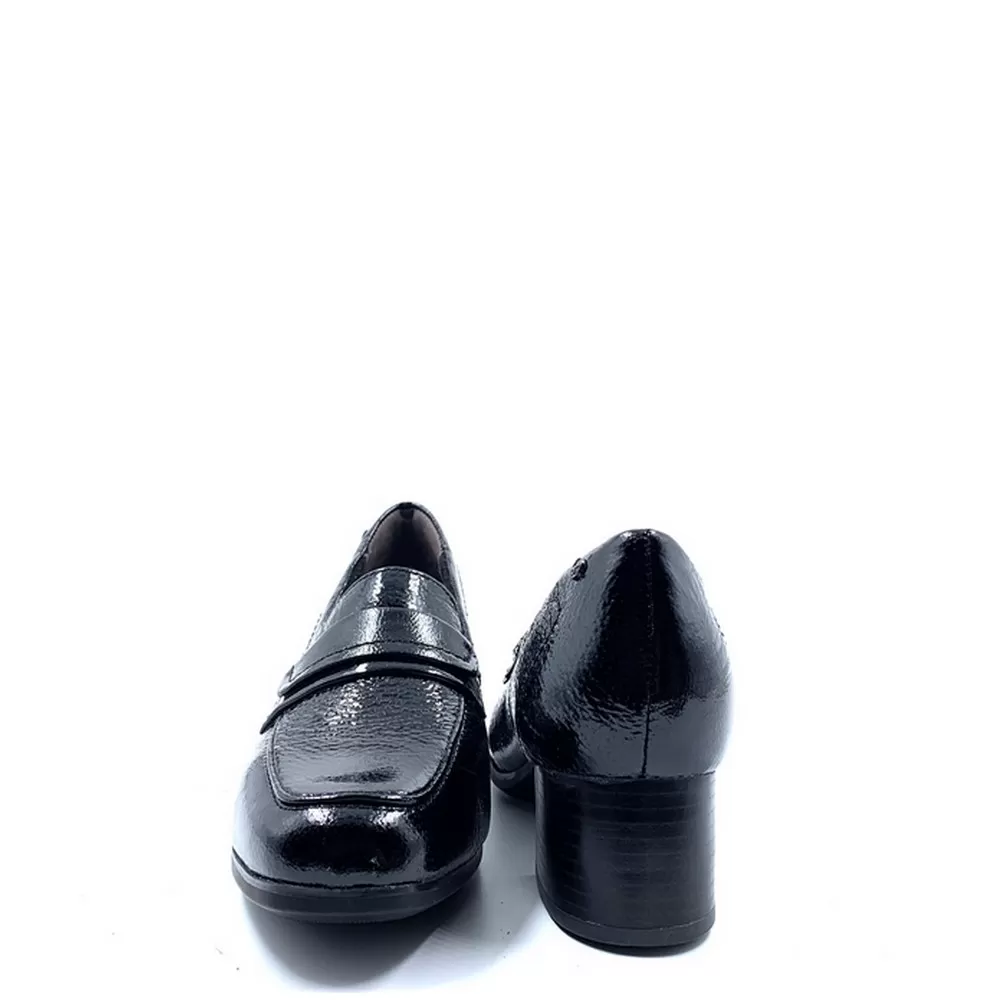 Γυναικείες Γόβες Comfort 8-84302-29 018 σε Μαύρο Λουστρίνι (Black)